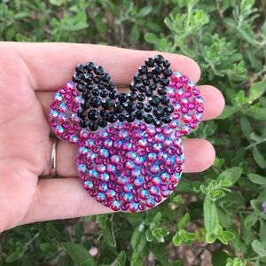 🐭Minnie Mouse Bling Popsocket Mermaid Pink🐭